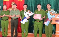 Trường THPT Lê Hồng Phong gửi thư cảm ơn Phòng Cảnh sát ĐTTP về ma tuý