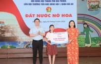 Sôi nổi Chuyên đề tạo mẫu cấp thành phố “Đất nước nở hoa”