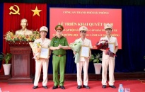 Triển khai Quyết định thành lập Đội Sát hạch, cấp giấy phép lái xe cơ giới đường bộ - Phòng Cảnh sát Giao thông