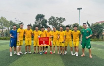 Phòng Cảnh sát PCCC và CNCH tổ chức giải bóng đá chào mừng kỷ niệm 94 năm Ngày thành lập Đoàn TNCS Hồ Chí Minh: Đội tuyển liên quân lên ngôi vô địch 