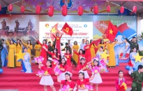 Liên đội Tiểu học Trần Thành Ngọ (quận Kiến An) tổ chức chuyên đề cấp thành phố “Tự hào một dải non sông'