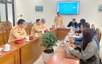 Đội 3 Phòng CSGT tổ chức tuyên truyền TTATGT đến 100% trường học trên địa bàn quận Hồng Bàng