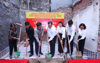 Phường Thượng Lý khởi công xây nhà giúp hộ cận nghèo