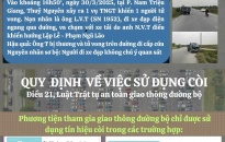 Thông tin an toàn giao thông ngày 30/4/2025