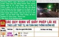 Thông tin an toàn giao thông ngày 9/3/2025