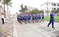 Bộ tư lệnh Vùng Cảnh sát biển 1 tích cực luyện tập khối tham gia diễu binh, diễu hành kỷ niệm 70 năm Ngày giải phóng Hải Phòng