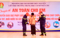 Trường THCS Ngũ Lão tăng cường trang bị kỹ năng sống cho học sinh