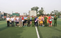 Đoàn cơ sở Phòng Cảnh sát hình sự CATP: Khai mạc Giải bóng đá chào mừng Kỷ niệm 79 năm Ngày truyền thống lực lượng