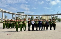 Lãnh đạo thành phố đi thăm, kiểm tra, động viên các lực lượng đang tích cực luyện tập chuẩn bị cho chương trình duyệt đội ngũ trong Lễ Kỷ niệm 70 năm Ngày Giải phóng Hải Phòng