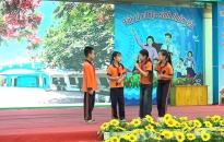 Tường tiểu học Ngọc Sơn (quận Kiến An) tổ chức chuyên đề Đội cấp thành phố “Những chủ nhân tương lai: Sáng tạo – An toàn – Hội nhập”