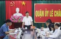 Quận Lê Chân: Đồng thuận, thống nhất cao về chủ trương hợp nhất tỉnh Hải Dương và thành phố Hải Phòng, sắp xếp đơn vị hành chính cấp phường