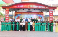 Trường THCS Lương Khánh Thiện (huyện An Lão): Tổ chức thành công chuyên đề cấp thành phố “Đất nước nở hoa”