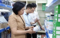 Lãnh đạo Sở Y tế kiểm tra an toàn thực phẩm các sản phẩm sữa bột, thực phẩm bổ sung, thực phẩm dinh dưỡng tại một số bệnh viện