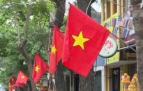 Thông báo treo Cờ Tổ quốc chào mừng những ngày lễ lớn trong tháng 5 và Kỷ niệm 70 năm Ngày giải phóng Hải Phòng (13/5/1955-13/5/2025)