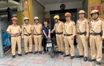Đội CSGT số 3 Phòng CSGT bắt đối tượng tàng trữ trái phép chất ma túy
