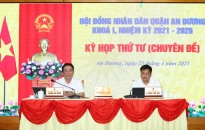HĐND quận An Dương:  Tổ chức kỳ họp chuyên đề thông qua đề án hợp nhất tỉnh Hải Dương với thành phố Hải Phòng và chủ trương sắp xếp đơn vị hành chính phường