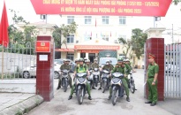 Công an phường Đồng Hoà (Kiến An):  Ra quân đảm bảm trật tự an toàn giao thông, trật tự đường hè, môi trường đô thị