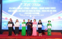 Sôi nổi Hội diễn ca múa nhạc Công – Nông – Binh quận Kiến An năm 2025