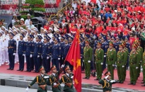 Chương trình duyệt đội ngũ và diễu hành quần chúng kỷ niệm 70 năm ngày Giải phóng Hải Phòng - Thành phố Anh hùng