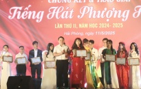 Sôi nổi Cuộc thi “Tiếng hát phượng hồng” lần thứ 2