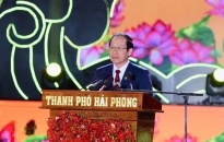 Diễn văn Kỷ niệm của đồng chí Bí thư Thành ủy tại Lễ Kỷ niệm 70 năm Ngày Giải phóng Hải Phòng (13/5/1955 - 13/5/2025)