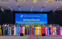 Hội Liên hiệp phụ nữ Việt Nam: Biểu dương khen thưởng các tập thể, cá nhân trong thực hiện Đề án bồi dưỡng cán bộ nữ