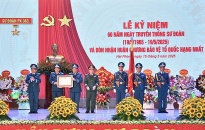 Sư đoàn Phòng không 363 kỷ niệm 60 năm ngày truyền thống, đón nhận Huân chương bảo vệ Tổ quốc hạng Nhất