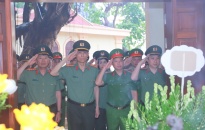 Đảng bộ CATP dâng hương tri ân nhân kỷ niệm 135 năm Ngày sinh Chủ tịch Hồ Chí Minh