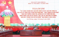 Tọa đàm “Xây dựng chuẩn mực đạo đức nghề nghiệp, đạo đức công vụ cho cán bộ, đảng viên trong giai đoạn mới”