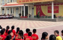 Tổ chức tuyên truyền kiến thức, kỹ năng PCCC, CNCH và thực tập phương án chữa cháy, CNCH tại Trường Tiểu học Hưng Đạo