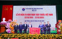 Ngành y tế Hải Phòng:  70 năm đồng hành cùng sự phát triển của thành phố