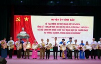 Huyện ủy Vĩnh Bảo: Biểu dương 66 tập thể, cá nhân tiêu biểu học tập và làm theo tư tưởng, đạo đức, phong cách Hồ Chí Minh