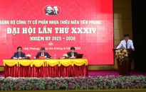 Đại hội Đảng bộ Công ty CP Nhựa Thiếu niên Tiền Phong lần thứ XXXIV, nhiệm kỳ 2025-2030: Phát huy trí tuệ, xây dựng công ty trở thành tập đoàn kinh tế lớn mạnh, phát triển bền vững