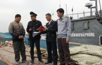 Cao điểm chỉ đạo thực hiện nhiệm vụ chống khai thác hải sản IUU trên địa bàn Hải Phòng