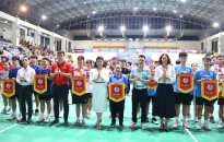 Gần 200 vận động viên tham gia Giải vô địch Cầu lông trẻ quốc gia năm 2025