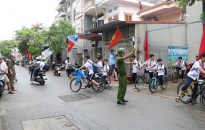 Công an phường Đồng Hoà (quận Kiến An): Tăng cường bảo đảm trật tự an toàn giao thông đối với học sinh