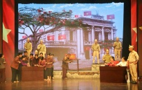 Vở cải lương “Lời thề trên núi Cột Cờ” tham gia Liên hoan nghệ thuật chuyên nghiệp toàn quốc về “Hình tượng người chiến sĩ Công an”