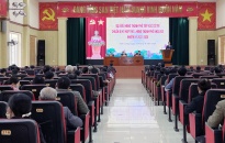 Lãnh đạo thành phố tiếp xúc cử tri tại huyện Tiên Lãng 