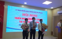 UBND thành phố triển khai công tác cán bộ huyện Tiên Lãng