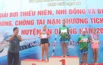 Khai mạc giải bơi thiếu niên nhi đồng, bơi cứu đuối, phòng chống tai nạn thương tích cho trẻ em huyện An Dương năm 2022