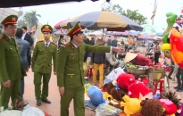 Công an tỉnh Thái Bình: Tăng cường công tác đảm bảo an ninh trật tự tại lễ hội đền Trần