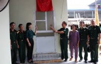 Hội CCB huyện Kiến Thụy khánh thành nhà nghĩa tình đồng đội