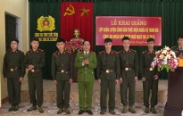 Công an tỉnh Thái Bình: Khai giảng lớp huấn luyện chiến sỹ nghĩa vụ năm 2018