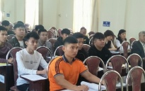 Ban CHQS quận Hải An: Bồi dưỡng đối tượng kết nạp đảng cho 40 tân binh