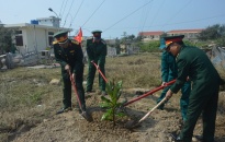 Lực lượng vũ trang huyện Bạch Long Vĩ: tổ chức phát động tết trồng cây Xuân Canh Tý 2020