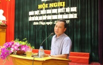 Huyện ủy Kiến Thụy: Quán triệt, triển khai Nghị quyết Hội nghị lần thứ 5, BCH TW Đảng khóa XII