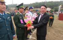 Huyện Kiến Thụy: 226 thanh niên ưu tú lên đường nhập ngũ