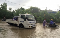 CAH Cát Hải: Kịp thời hỗ trợ người và phương tiện tại khu vực ngập lụt
