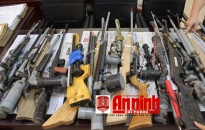 Công an tỉnh Thái Bình: Triệt phá đường dây mua bán vũ khí qua mạng Internet