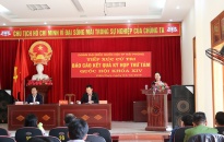 Đoàn đại biểu Quốc hội thành phố tiếp xúc cử tri huyện Kiến Thụy